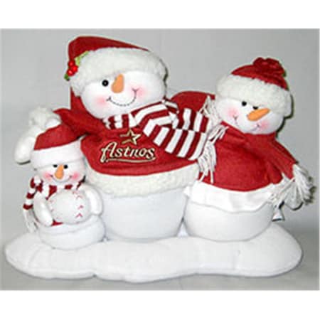 Signed And Sealed Houston Astros Table Top Snow Family SI3348447